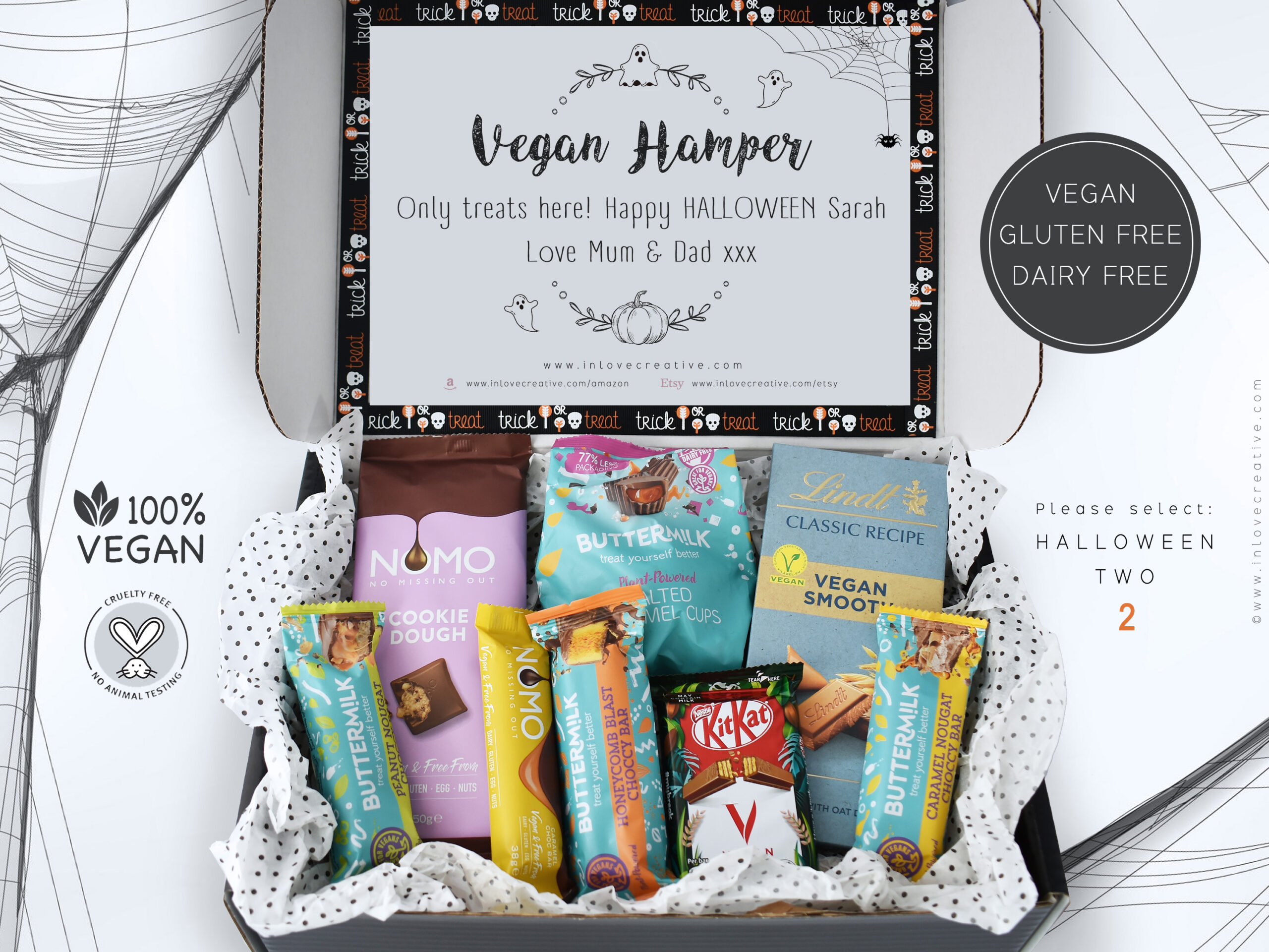 Beautiful Vegan Halloween Gift Basket View in HD Beautiful Vegan Halloween Gift Basket View in HD